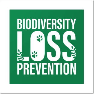 Biodiversity loss Prevention Posters and Art
